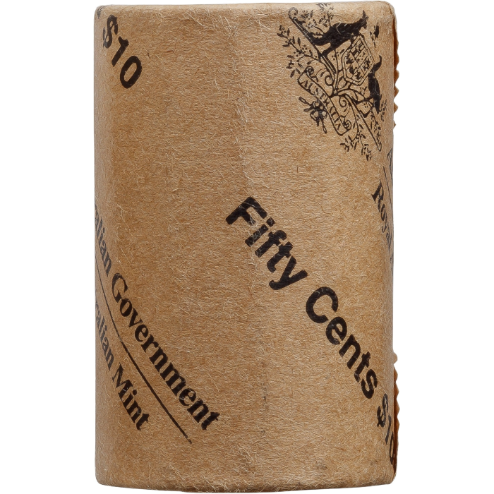 ROYAL AUSTRALIAN MINT - 2025 50C COIN ROLL | NON PREMIUM