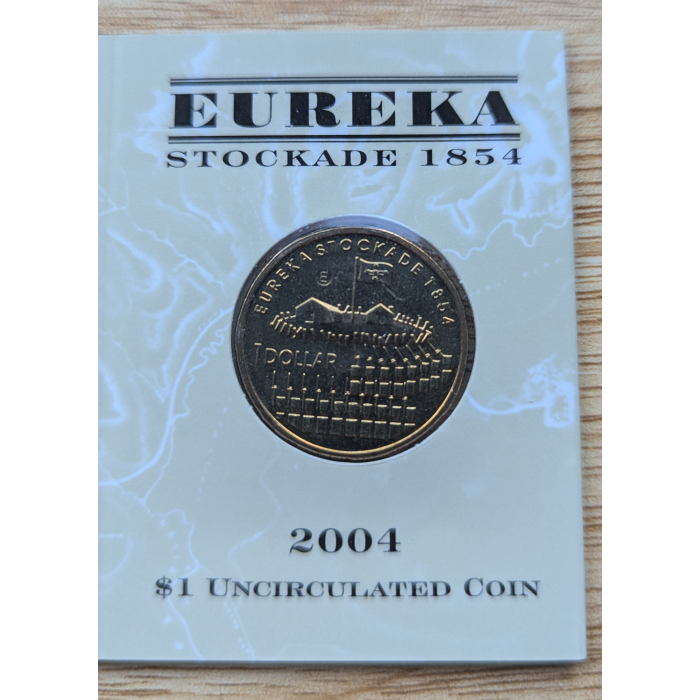 2004 Uncirculated $1.00 Coin EUREKA STACKADE