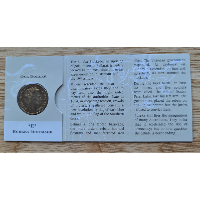 2004 Uncirculated $1.00 Coin EUREKA STACKADE