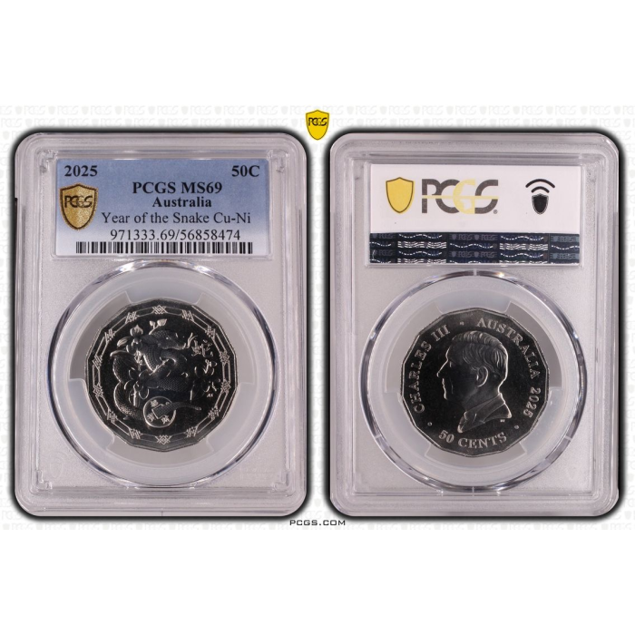 2025 - MS 69 - Year of the Snake