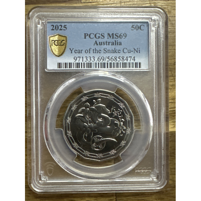 2025 - MS 69 - Year of the Snake