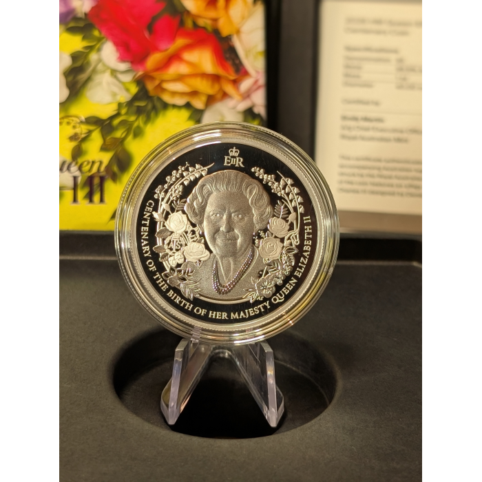 2026 $5 1oz Fine Silver Proof Coin HM Queen Elizabeth II
