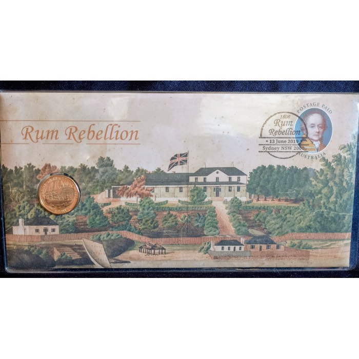 2019 Rum Rebellion PNC - Limited Error  " Mutiny On The Bounty" Coin - VERY RARE