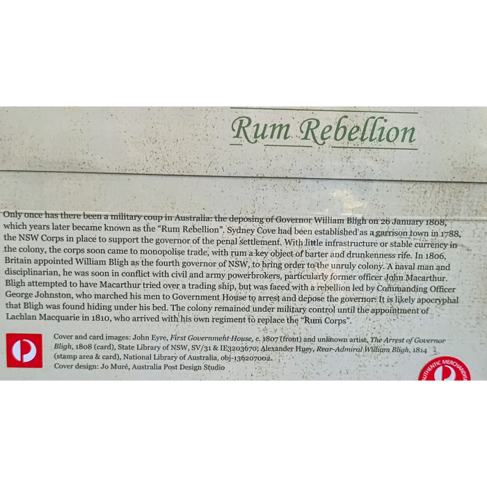 2019 Rum Rebellion PNC - Limited Error  " Mutiny On The Bounty" Coin - VERY RARE