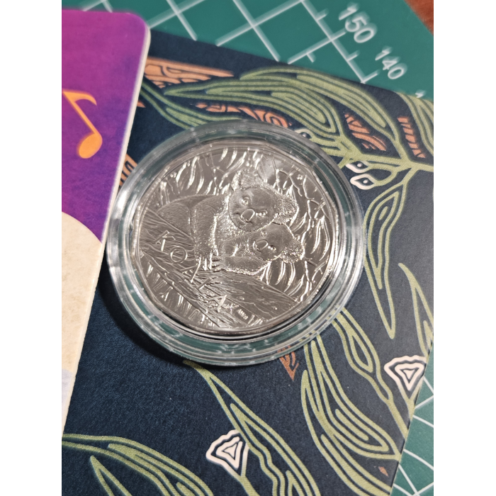 Mixed 7 carded coins, koala, Tamworth, reveal,  overlord, Ivanhoe, cammaleers, M