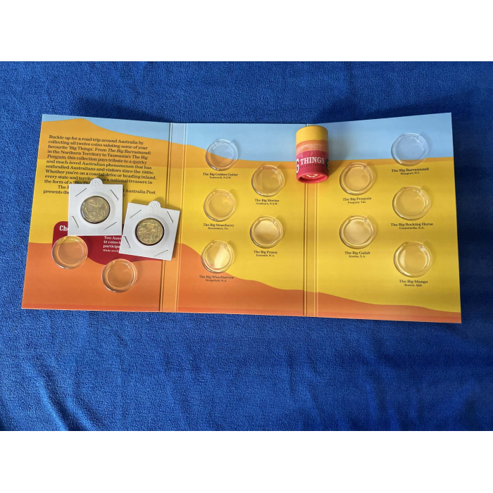 Aussie Big Things 2 2025 - Complete 12 Coin Set – 10 in Tube + 2 Register coins