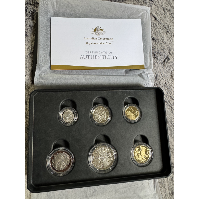 2024 RAM HM King Charles III six coin Proof year set 