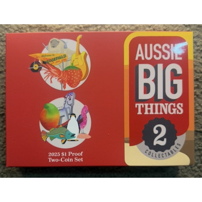 2025 $1 Aussie Big Things 2 Proof Coin Set – Series 2 RAM Collectables