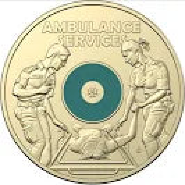 2021 Ambulance Service $2 Security Roll - Includes Protective Tube & Sticker