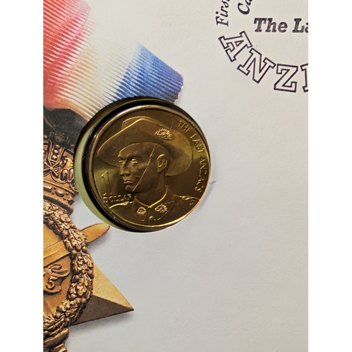 2000 $1 PNC " Australian Legends " The Last ANZACS - Postmark 21 Jan 2000