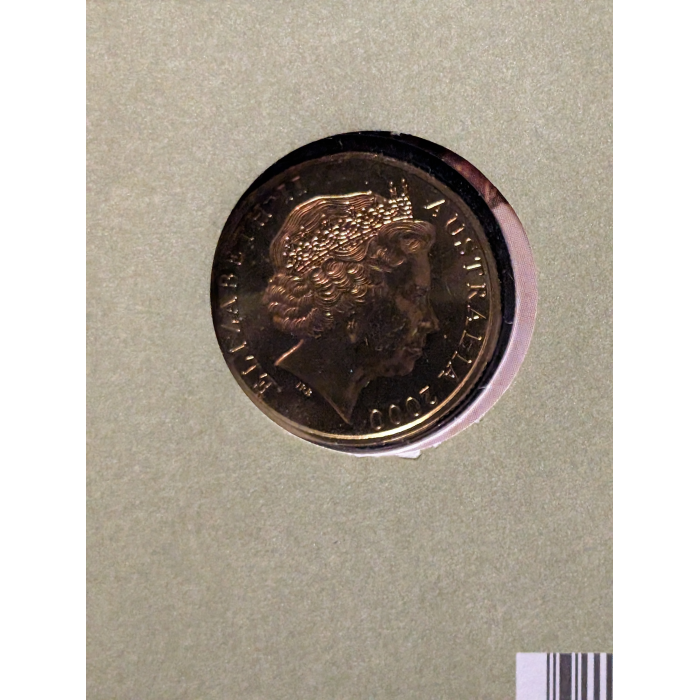 2000 $1 PNC " Australian Legends " The Last ANZACS - Postmark 21 Jan 2000