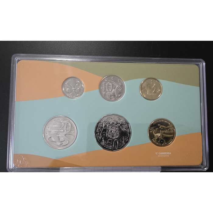 2022 Australian Dinosaurs Six Coin Uncirculated Set Legends Edition 
