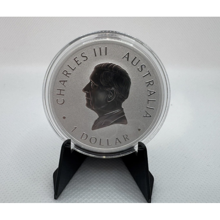 2024 Australia Perth Mint, Australian Brumby 1 oz Silver Coloured Coin