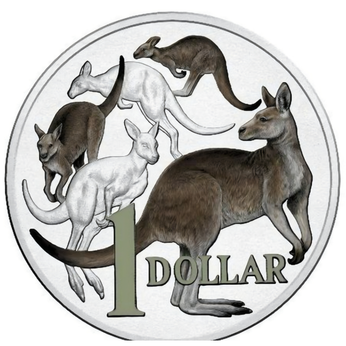 2014 - 30th anniversary of the $1 Coin One Dollar Coloured Uncirculated