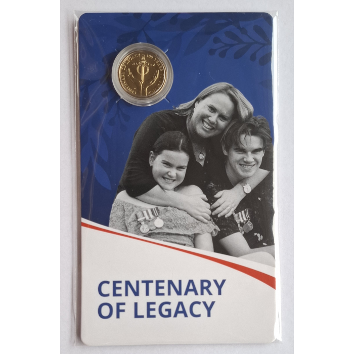 2023 $1 Centenary of Legacy Carded Coin