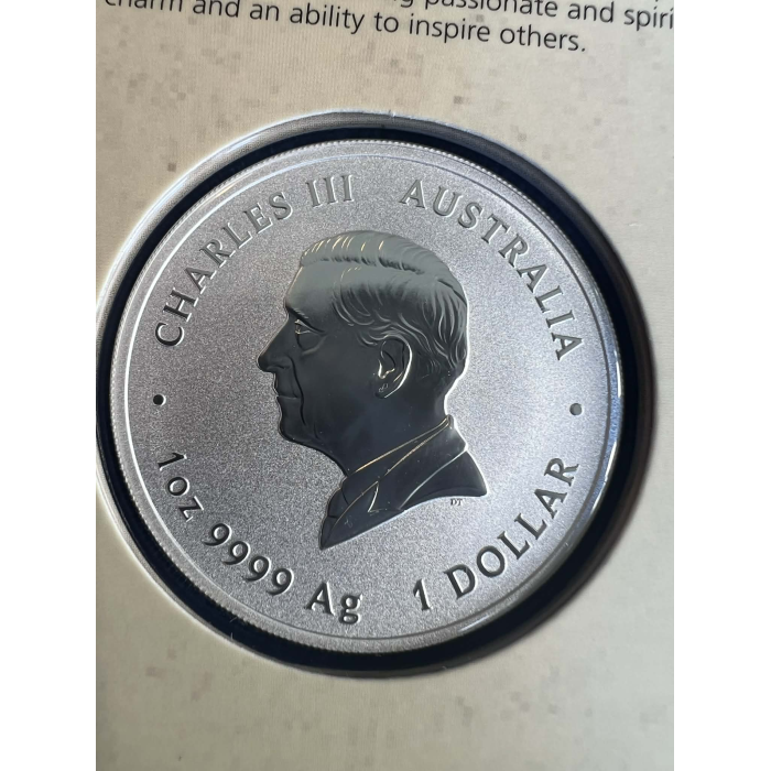 2026 Year of Horse 1oz Silver ANDA Expo Coin - Signed by Ing Ing Jong