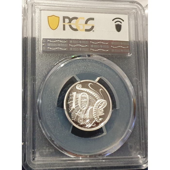2015 10c SILVER PCGS PR69