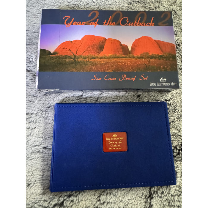 2002 RAM Year of the Outback 6 coin Proof Year set 