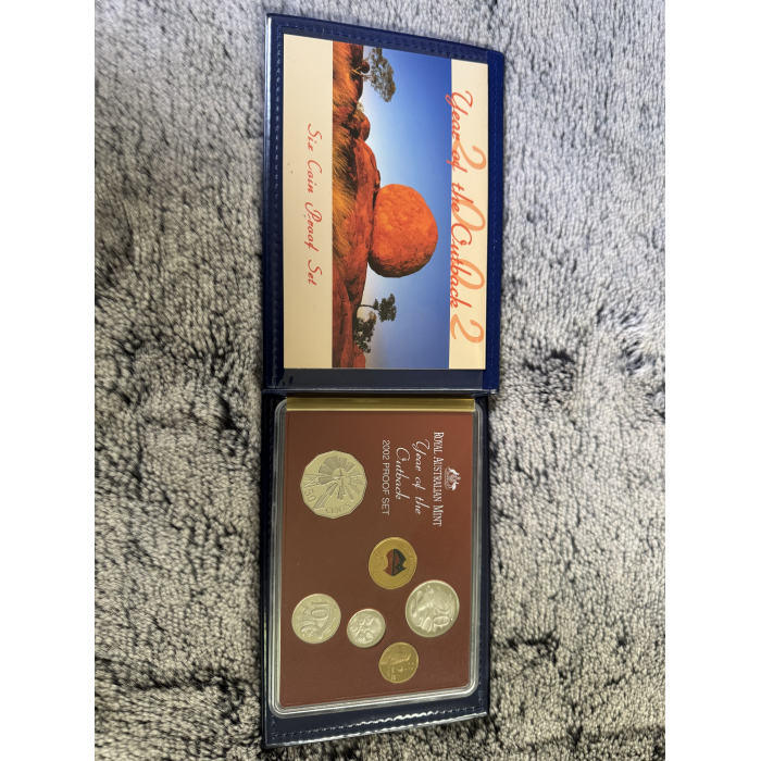 2002 RAM Year of the Outback 6 coin Proof Year set 
