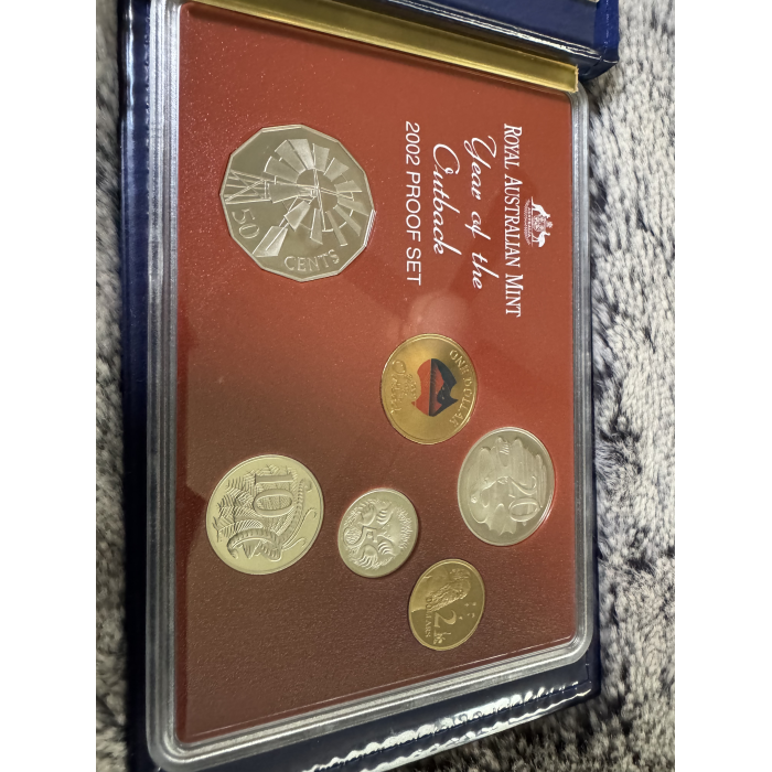 2002 RAM Year of the Outback 6 coin Proof Year set 