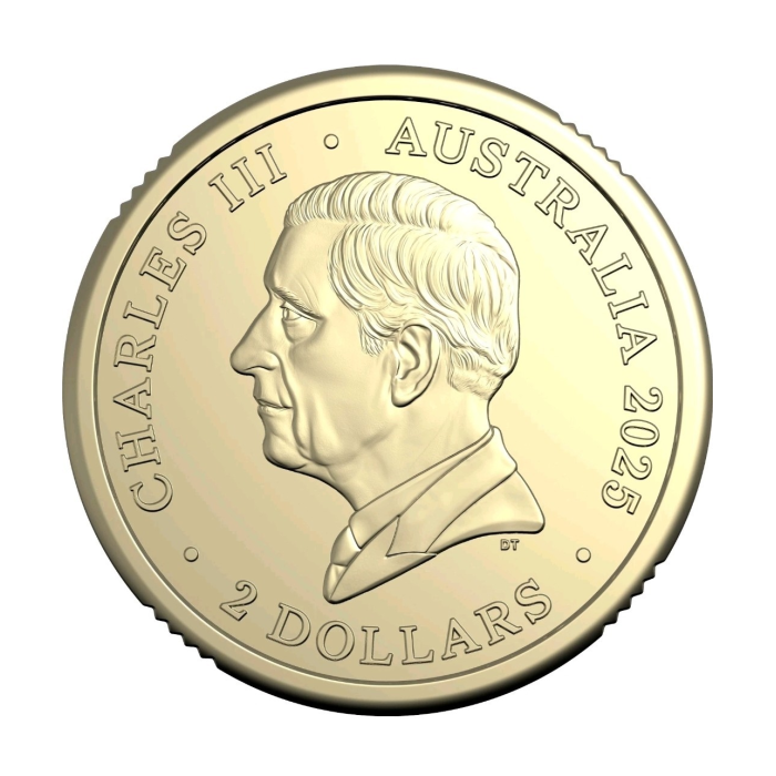 2025 $2 80 Years On Remembrance Day Poppy 'C' Mint Mark Carded Coin