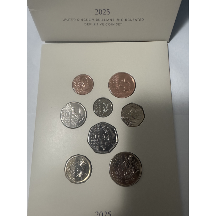 2025 & 2026 United Kingdom Brilliant Uncirculated Definitive Coin Set