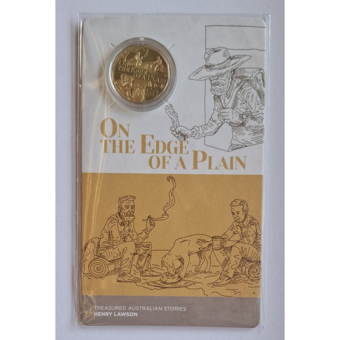 2022 50c Henry Lawson- Treasured Australian Stories carded coin set