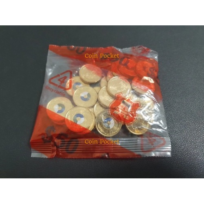 75 Years End of WW2 2nd World War Security Coin Bag 2020 75th Anniversary $2