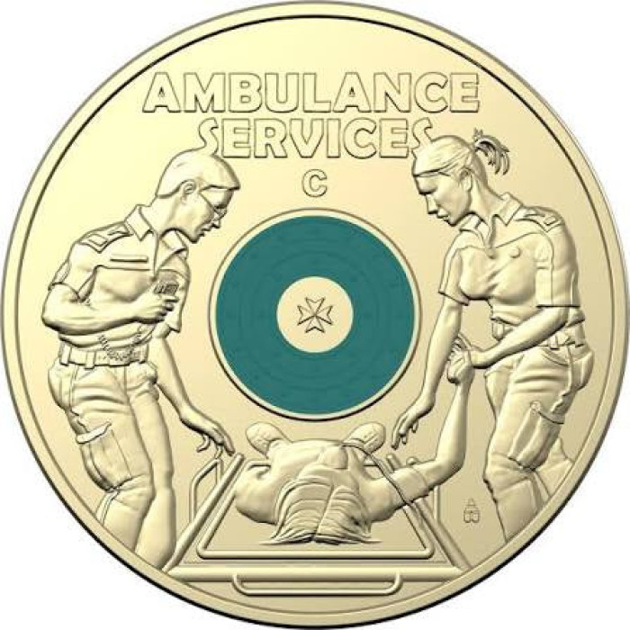 2021 $2 C Mint - Australian Ambulance Services  - When Seconds Count