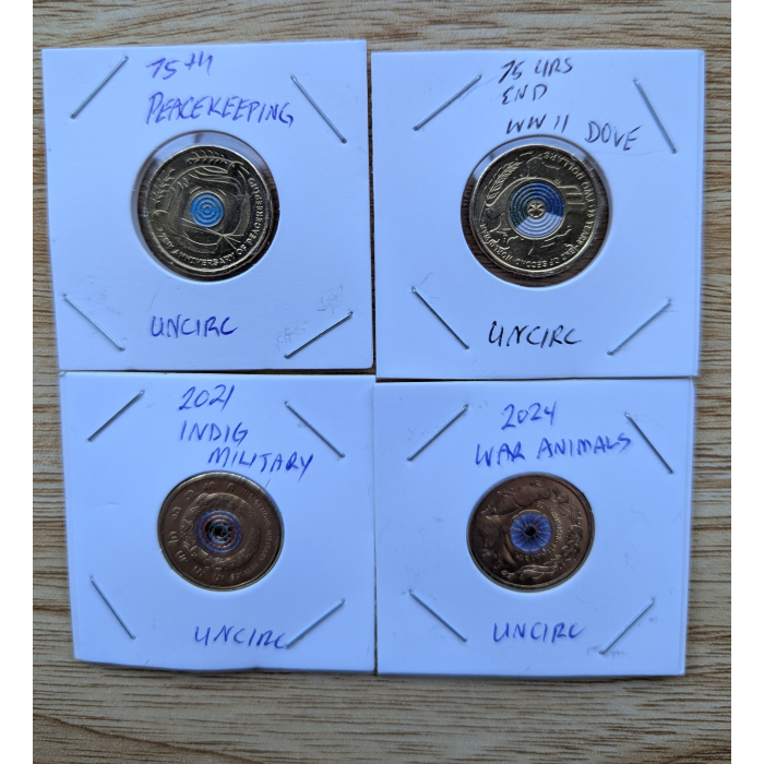 9 x Uncirculated $2 Coin