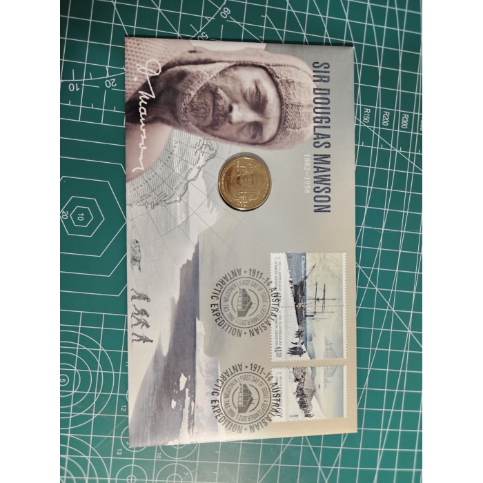 9 early aus history pnc's, Mawson, Ludwig, Canberra,  stargazing, tax commonweal