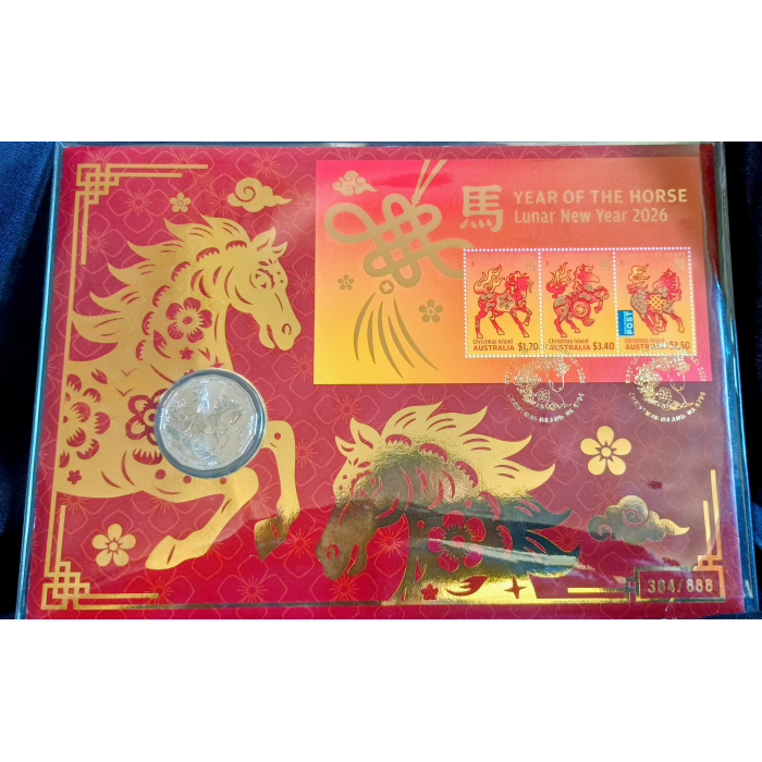 2026 Lunar New Year Of The Horse -"Impressions Envelope Privy Mark" PNC #384/888