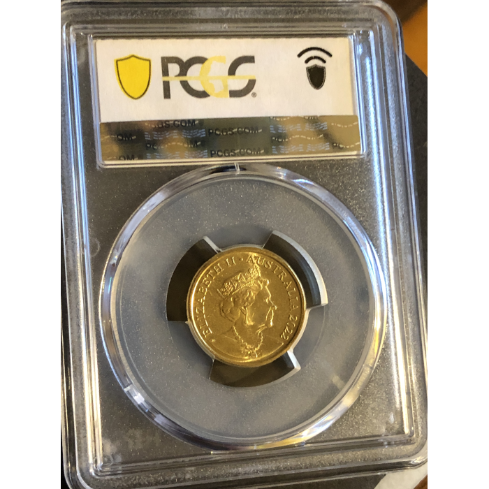 2022  PCGS MS64 Honey Bee Coloured $2