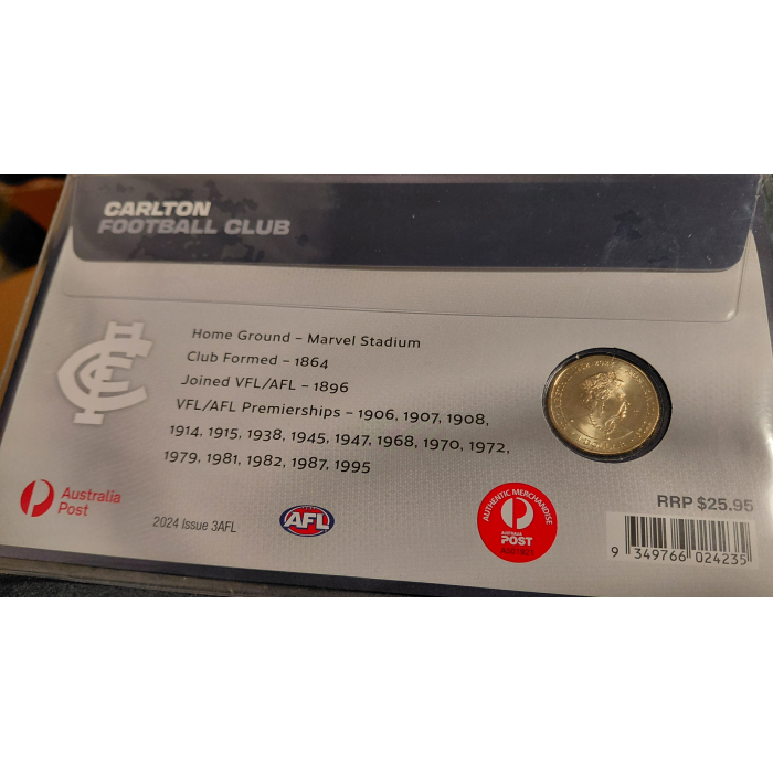 Carlton Football Club PNC for AFL footy lovers!