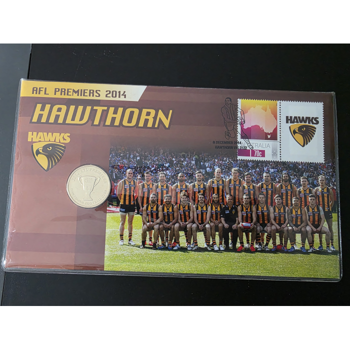 AFL PREMIERS 2014 HAWTHORN PNC (2014 Issue 14 # 3242/ 5000)