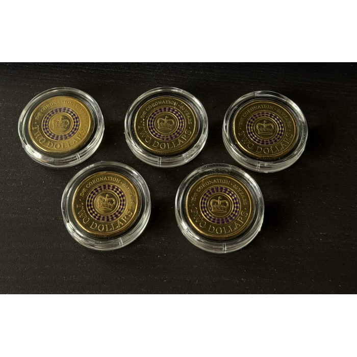2013 $2 UNC Purple Coronation coin