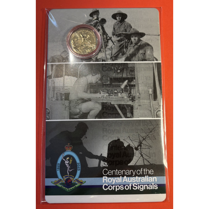 2025 $1 Centenary of the Royal Australian Corps of Signals