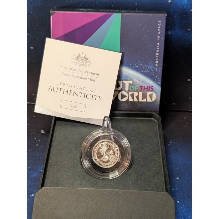 RAM 2024 Out of this World $1 Silver 'C' Mintmark Proof Coin