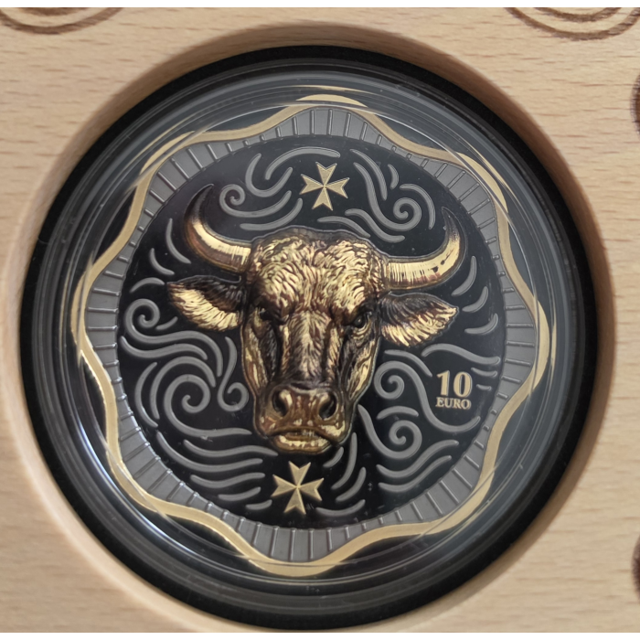 2025 Germania Mint MALTESE OX 2oz Silver Coin – BERLIN AWARD WINNER!