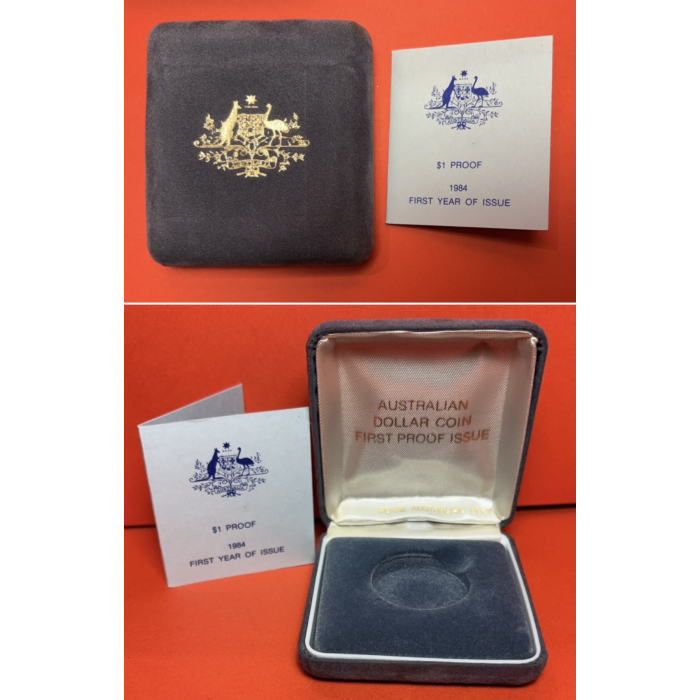 1984 $1 Elder PROOF Coin - First Year of The $1  Coin