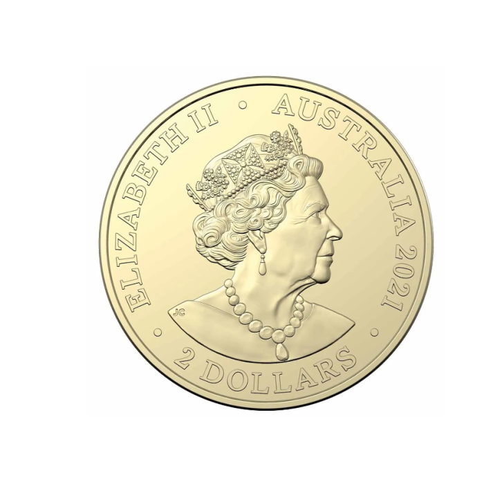 2021 $2 Ambulance Services- When Every Second Counts 'C' Mint Mark Carded Coin