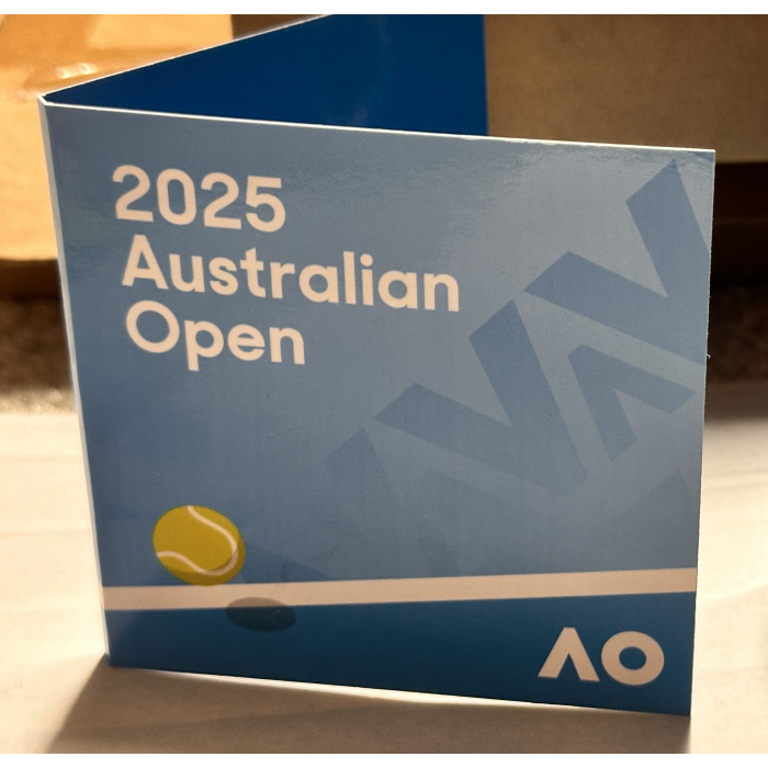 2025 $2 Privy  Australian Open Woman’s  Fluorescent Coin   