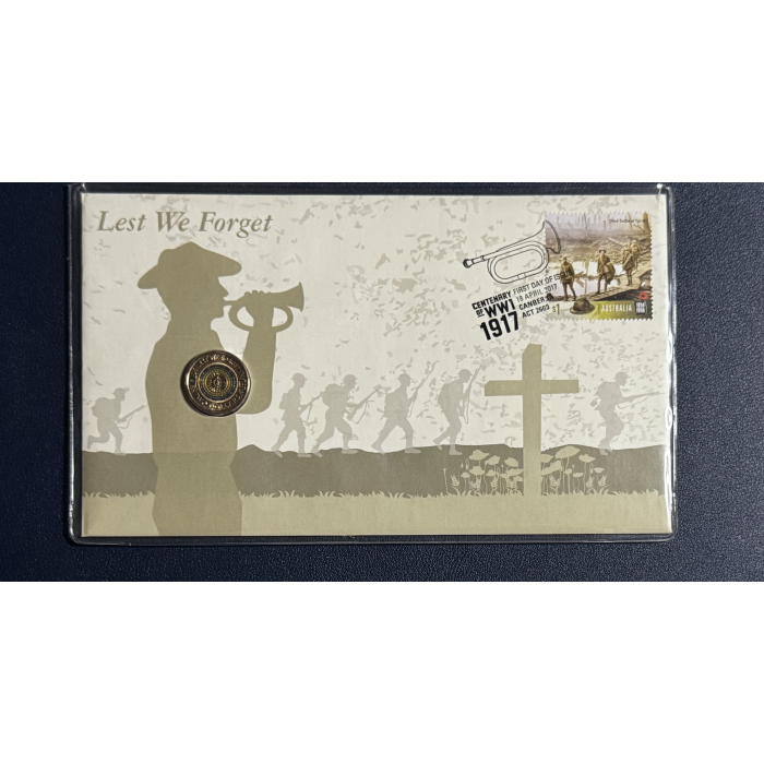 2017 $2 C-Mint Lest We Forget Mosaic PNC