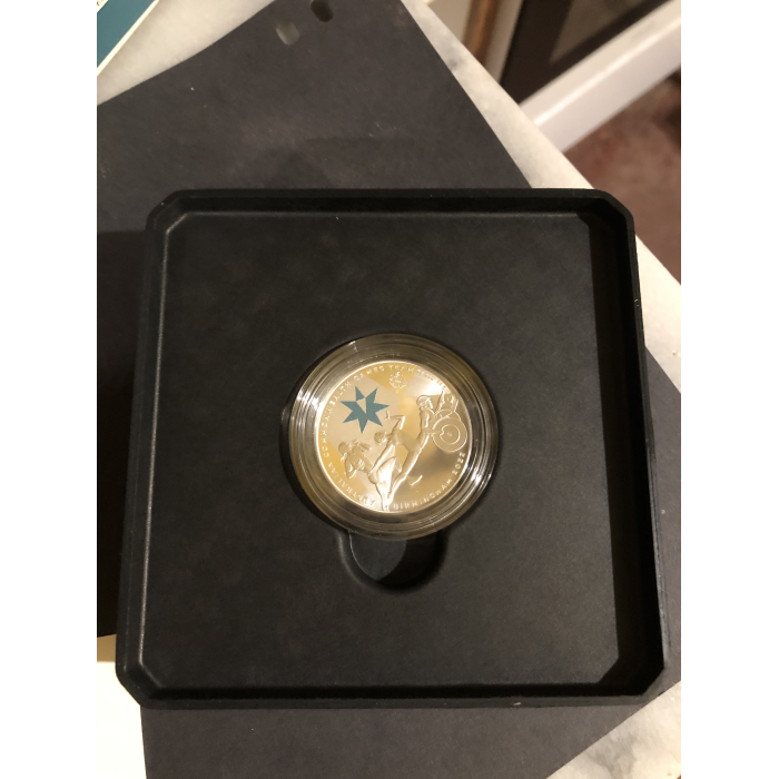 2022 Australian Commonwealth Games Team 1/2  oz Fine Silver