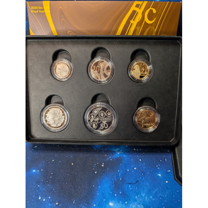 2026  Proof Six-Coin Year Set - Decimal Currency 60th