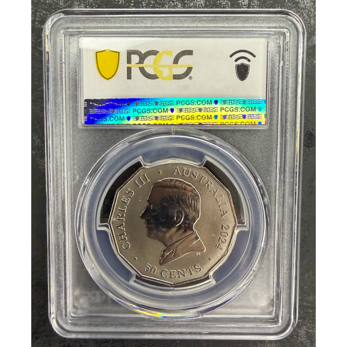 2024 NAIDOC 50c Coin MS69 Graded – Royal Australian Mint