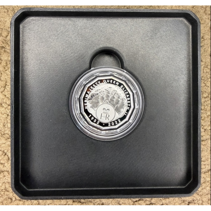 2022 50 Cent Queen Elizabeth II Memorial Silver Proof Coin