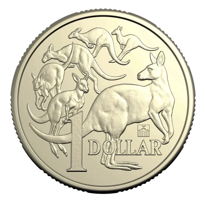 2026 $1 Mob Of Six Roos Berlin World Money Fair Brandenburg Gate Privy Mark 6