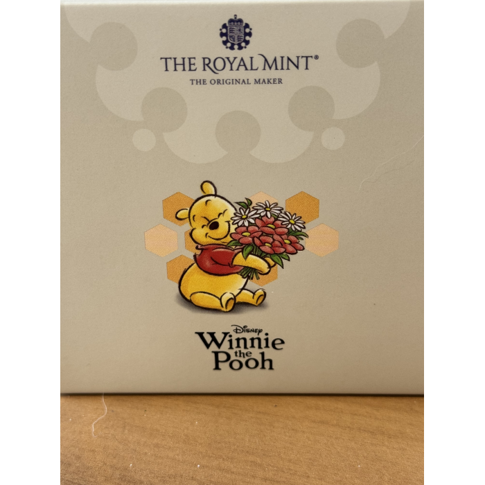 100 Years of Winnie the Pooh Silver  Proof 50p - Kindness