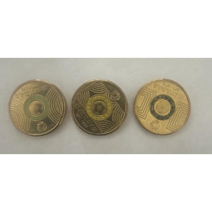 2003 $2 Matildas Coins - Set of 3